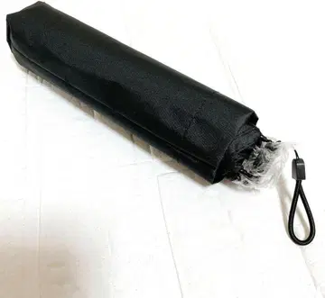 블랙 접이식 우산 우천 겸용