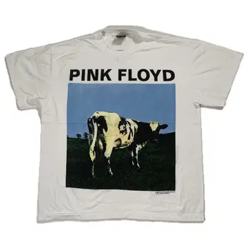 11439 PINK FLOYD 락 티셔츠 반팔 양면 프린트 L