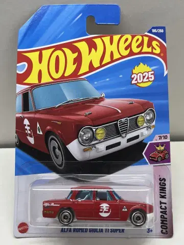 일본 미입고 핫휠 Alfa Romeo Giulia TI Super