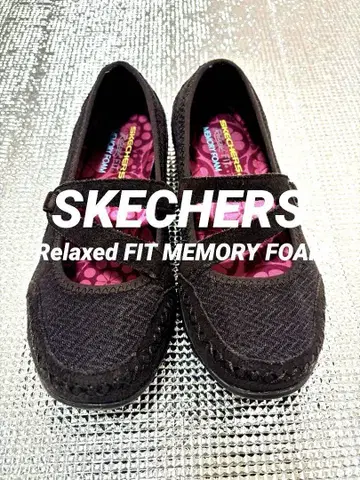 새상품급 스케쳐스 relaxedfit memory foam