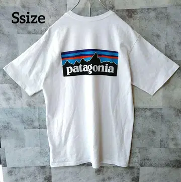 Patagonia 파타고니아 헤비 웨이트 반팔 티셔츠 화이트 S 사이즈