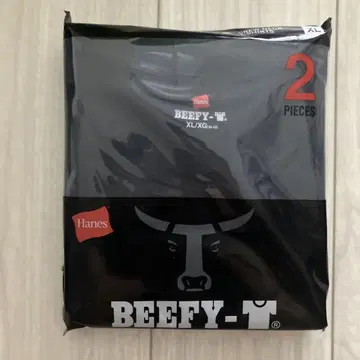 헤인즈 비피 XL 반팔 티셔츠 2장 세트 블랙
