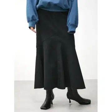 AZUL BY MOUSSY 마우지 머메이드 데님 스위칭 스커트