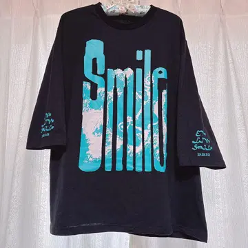 Eve Smile 티셔츠 블랙 L 사이즈