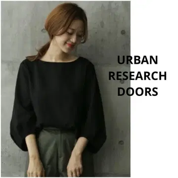 URBAN RESEARCH DOORS 코쿤 슬리브 블라우스