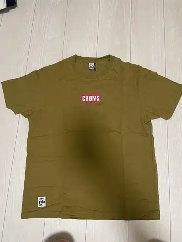 CHUMS 박스 로고 티셔츠 M 사이즈