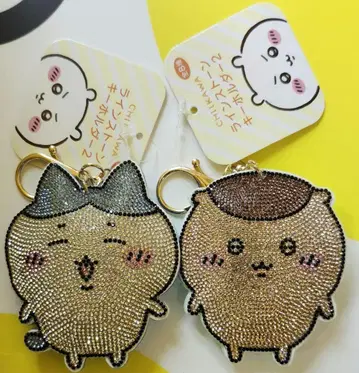 치이카와 (먼작귀) 큐빅 키링 하치와레 밤만쥬