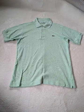 Lacoste 민트 그린 피케 셔츠