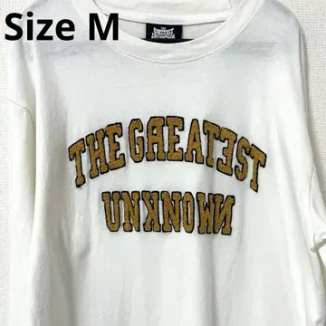King Gnu Greatest Unknown 롱 T M 사이즈 화이트