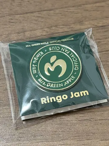 Mrs.GREENAPPLE 미세스 RingoJam 잼 회원 한정판 배지