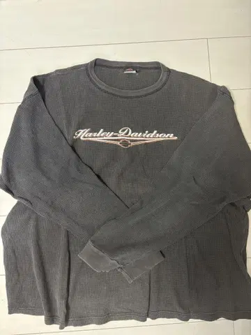 HARLEY-DAVIDSON 할리 롱 T 셔츠 구제 의류 XL 빈티지