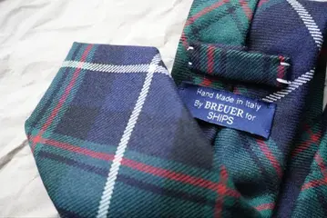 BREUER 넥타이 SHIPS 별주 상품 MADE IN ITALY
