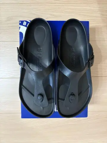 BIRKENSTOCK Gizeh EVA 블랙 사이즈 43(28cm)