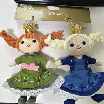 안나와 눈의 여왕 판타지 스프링스 봉제 인형 참 안나 엘사