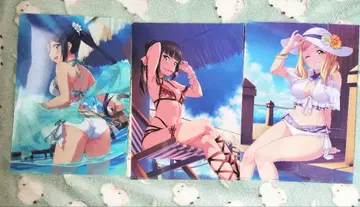 러브 라이브 선샤인 클리어 파일 3종 클리어 파일 매거진