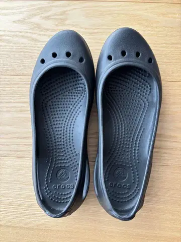 Crocs 블랙 샌들 라이트 라이드 슬라이드