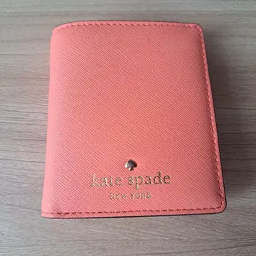 kate spade 접이식 지갑 핑크 미니 지갑