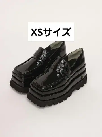 다리치 Darich 에나멜 플랫폼 로퍼 XS 블랙