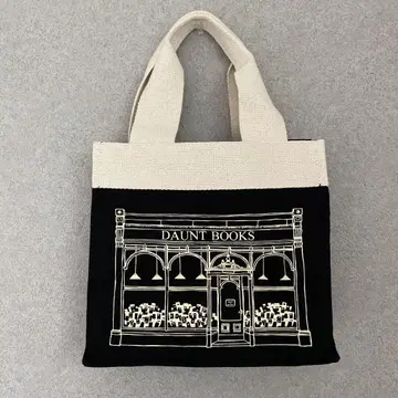 블랙 DAUNT BOOKS 에코백 영국 서점 토트백
