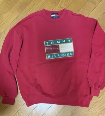 타미힐피거 트레이닝복 XL 레드