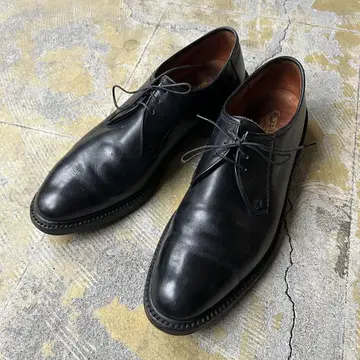 50S 60S STETSON 드레스 신발 가죽 신발 블랙 9 1/2
