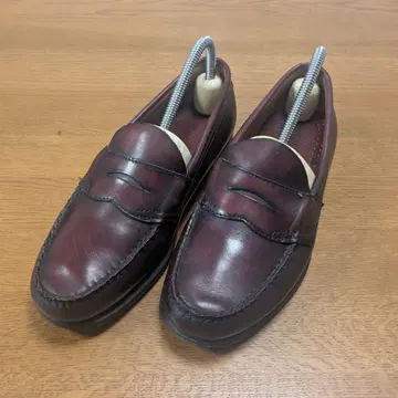 90년대 USA제 G.H.BASS 코인 로퍼 버건디 사이즈 7