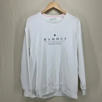 마무트 Core ML 크루넥 로고 (화이트/XL)