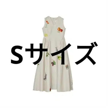 Ameri ELEANOR LINEN LIKE DRESS 화이트