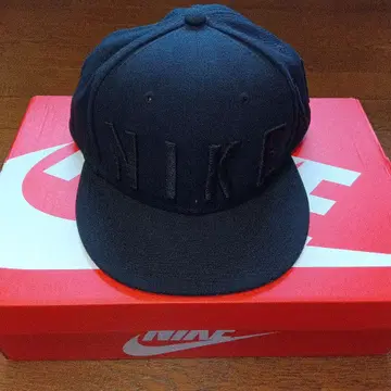 Nike Air 로고 야구 모자 블랙