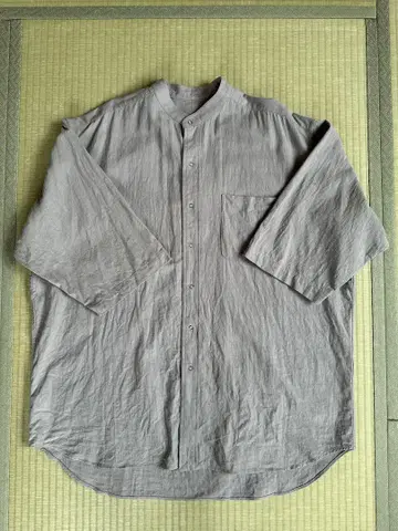 BURLAP OUTFITTER 노카라 셔츠 바 랩 아웃피터
