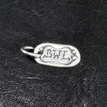 BWL 빌 월 가죽 목걸이 탑 실버 925 펜던트