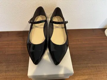 JIHYANG 플랫 스트랩 신발 미사용 새상품 23cm