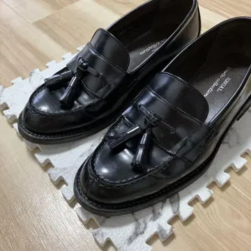 REGAL 블랙 로퍼 태슬 장식