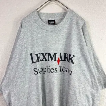 USA제 90년대 lexmark 티셔츠 싱글 스티치