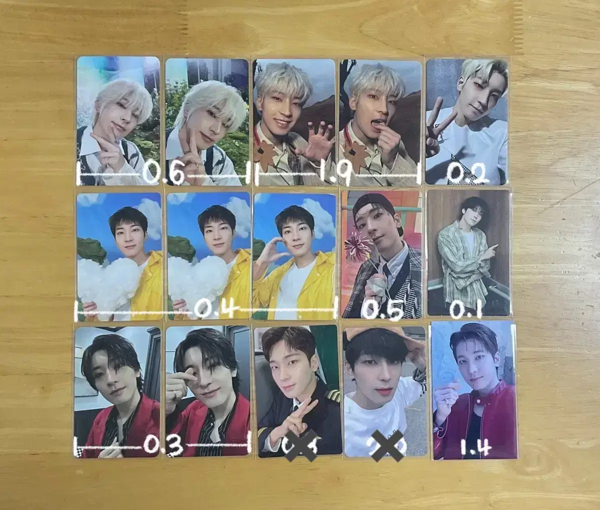 세븐틴 원우 포카 페더썬 헤븐 베스트앨범 항공틴 디스맨 나고야 특전