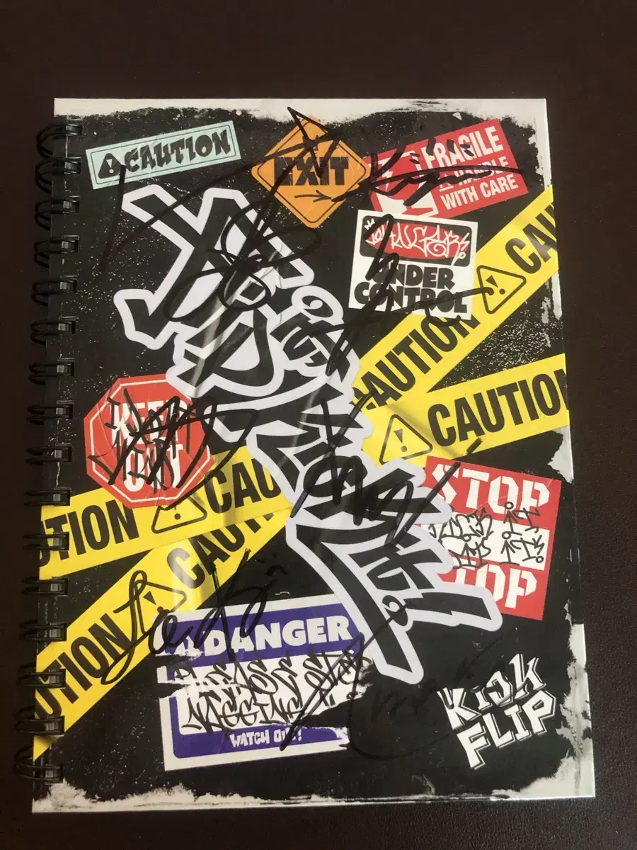 Kick Flip Autographed Album