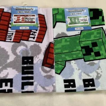 Minecraft 페이스 타월