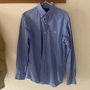 Ralph Lauren 클래식 핏 파랑 긴팔 셔츠