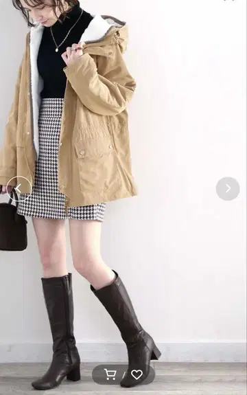 보아 라이너 탈부착 가능! 올 시즌 대응 미들 기장 마운틴 후드티