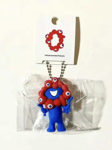 오사카 간사이 엑스포 밈쿠밈쿠 PVC 마스코트 공 체인 키링
