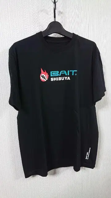BAIT 베이트 시부야 파르코 한정판 리전 블랙 티셔츠 M