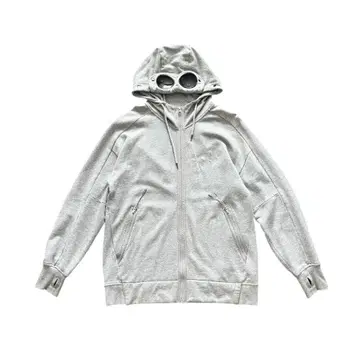 C.P. COMPANY 고글이 달린 후드티 그레이 cp company