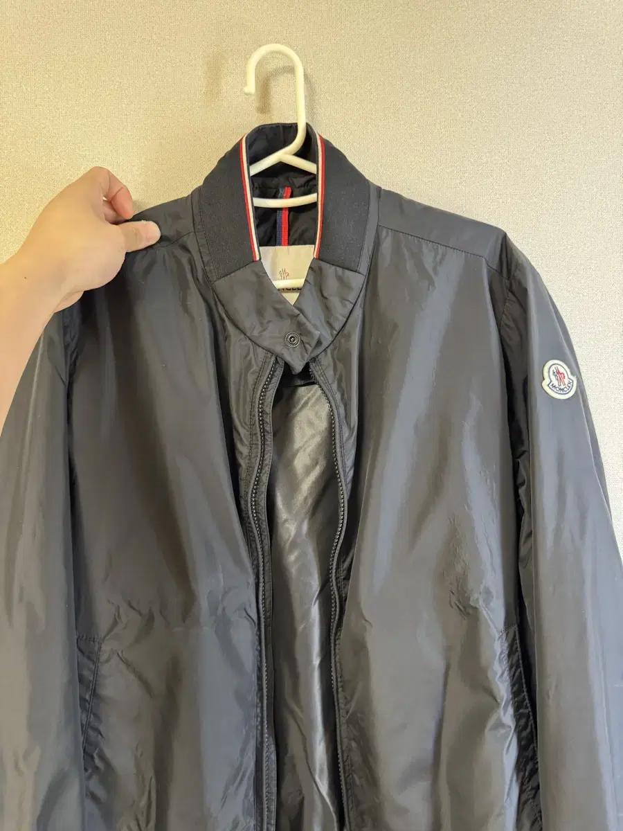 Moncler Black Windbreaker, Size 3