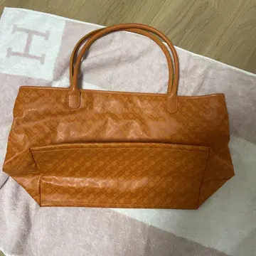 오렌지 토트백