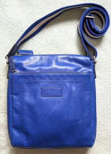 BALLY 발리 가죽 숄더백 블루