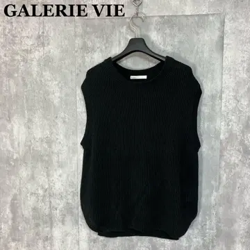 GALERIE VIE 린넨 슬리브리스 풀오버 S