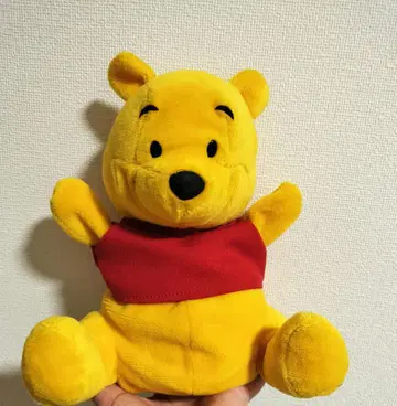 핸드 퍼펫 푸우 봉제 인형 도쿄 디즈니 리조트