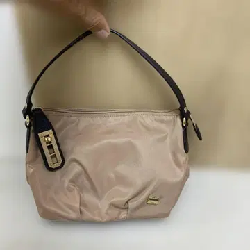 LA BAGAGERIE (라바가제리) 베이지 나일론 핸드백