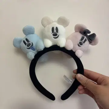 디즈니 할로윈 유령 머리띠 봉제 인형 머리띠