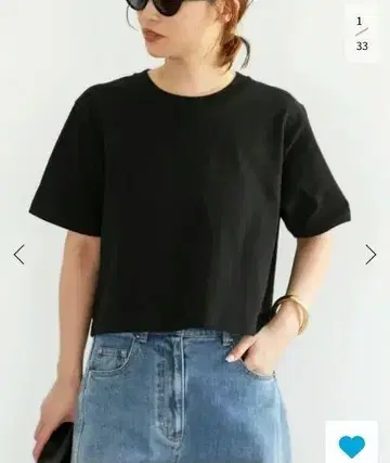 두지엠 클래스 블랙 반팔 티셔츠